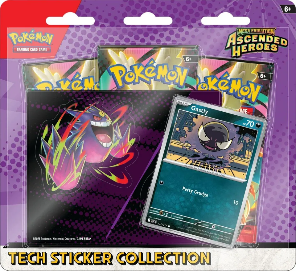 Pokemon Ascended Heroes Tech Sticker Collection (2)