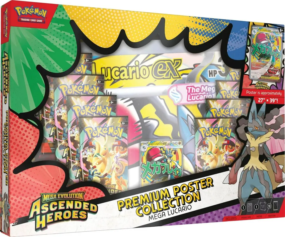 Pokemon Ascended Heroes Premium Poster Collection (2)